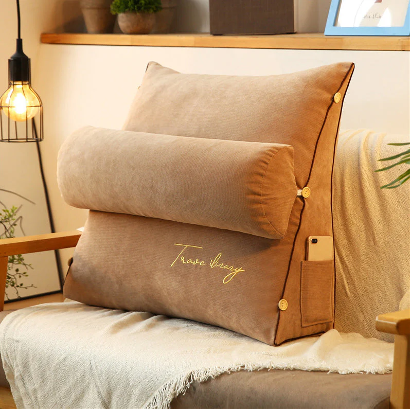 Luxury Backrest Reading Pillow (Cover only) - Image 5