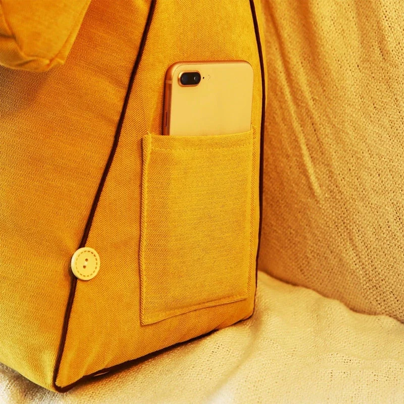 Luxury Backrest Reading Pillow (Cover only) - Image 9